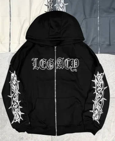 Y2K Harajuku Graphic Oversized Hoodie™