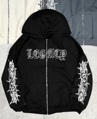 Y2K Harajuku Graphic Oversized Hoodie™