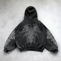 Vintage Punk Casual Hoodie™