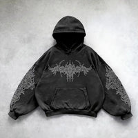 Vintage Punk Casual Hoodie™