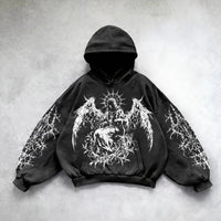 Vintage Punk Casual Hoodie™