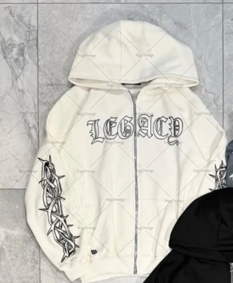 Y2K Harajuku Graphic Oversized Hoodie™