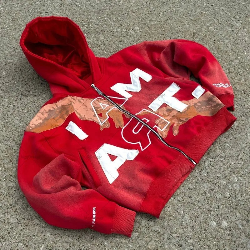 Oversized Harajuku Hip-Hop Hoodie™