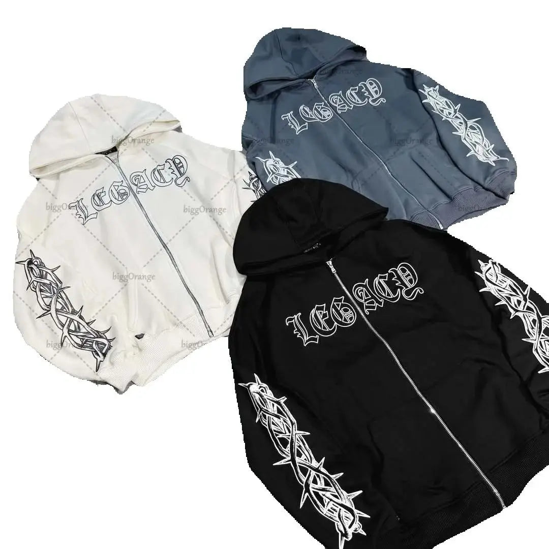 Y2K Harajuku Graphic Oversized Hoodie™