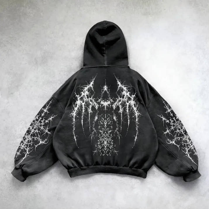Vintage Punk Casual Hoodie™
