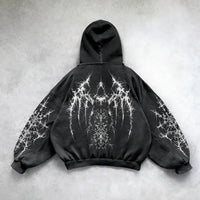 Vintage Punk Casual Hoodie™
